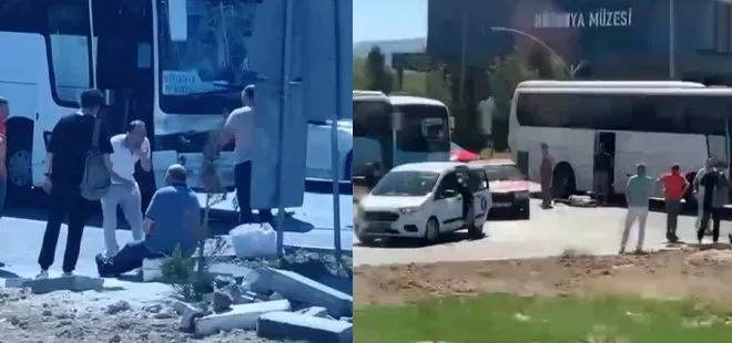 Kütahya'da feci kaza! İşçi servisi tankere çarptı: Çok sayıda yaralı var