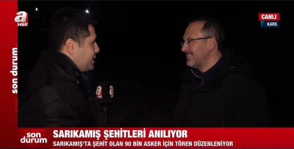 Bakan Kasapoğlu’ndan A Haber’de ’Sarıkamış’ mesajı: Emaneti daha güçlü şekilde yarınlara taşıyacağız