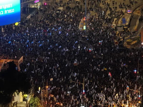 Tel Aviv alev alev yanıyor! Netanyahu'ya kitlesel isyan - 5