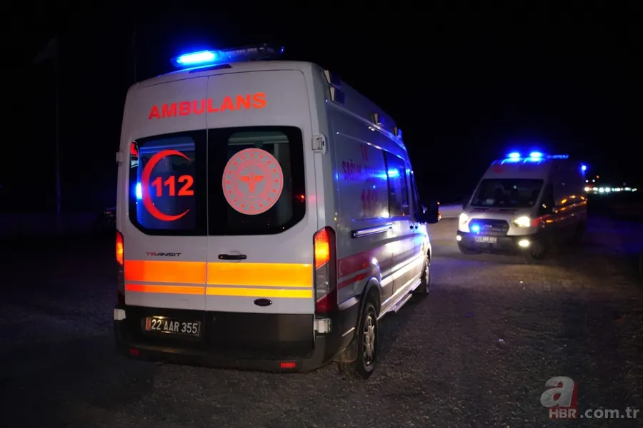 Kara yolunda can pazarı! Edirne'de katliam gibi kaza 5