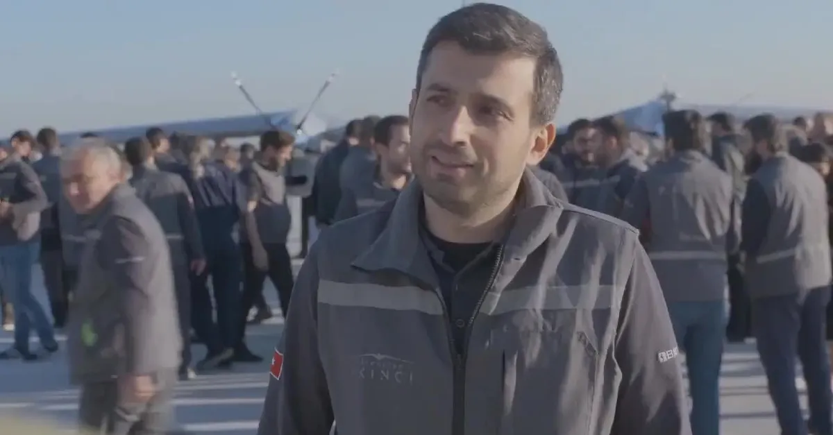 Selçuk Bayraktar paylaştı: İlk kez gökyüzüyle buluştu