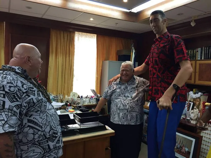 Sultan Kösen, Samoa ülkesine ayak basan ilk Türk olmuş