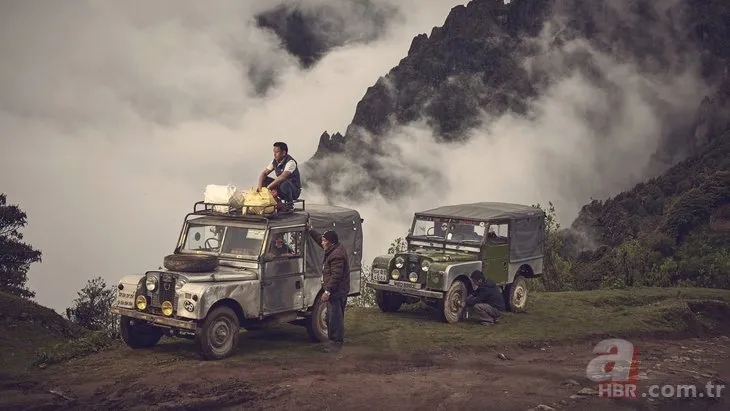Klasik Land Rover’lar Himalaya Dağları’nda