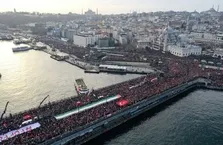 1 Ocak’ta Galata Köprüsü’nde Gazze buluşması