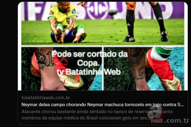 Brezilya basınından 'Neymar' iddiası: Turnuvayı kapatabilir 11