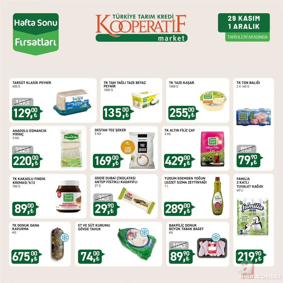 Tarım Kredi fiyatları düşürdü! Kapış kapı gidiyor: Salça, peynir, tavuk... Giren poşetlerini doldurup çıkıyor, son 1 gün 2