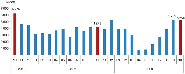 1605511309055.png TÜİK Ekim 2020 Konut Satış İstatistikleri rakamları açıklandı! Yabancıya konut satışında büyük artış - 6