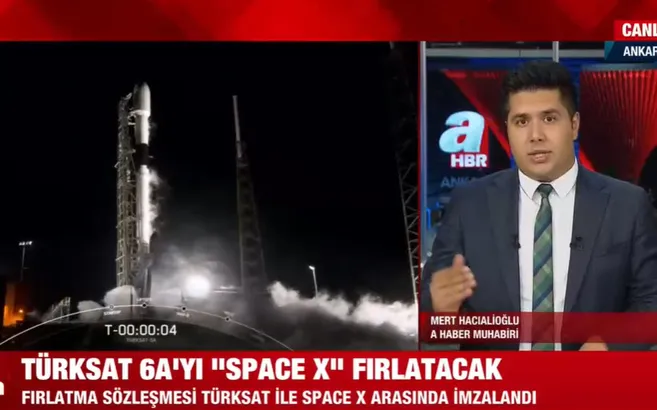 Türksat 6A’yı Space X fırlatacak