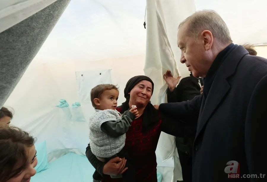 Depremzede vatandaştan Başkan Erdoğan'a duygulandıran sözler: "Ne kadar da musibet gelse sevmekten vazgeçmeyeceğiz" 19