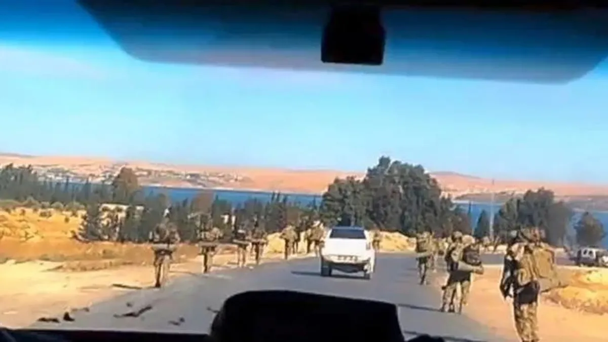 Köşeye sıkışan PKK/YPG sivil altyapıya tehdit! Tişrin Barajı çevresinde ekipleri hedef alıyorlar