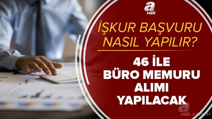 İŞKUR büro memuru alımı başladı! En az ortaöğretim mezunu şartı aranıyor! İŞKUR başvuru nasıl yapılır? Şartlar... 1