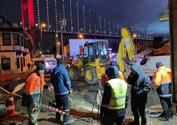 Son dakika | Beşiktaş'ta isale hattı patladı! Trafik felç