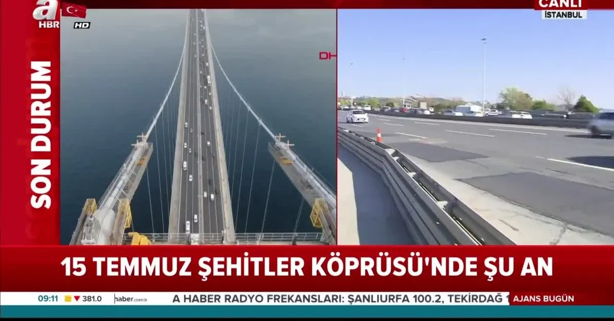 İstanbul trafiğinde son durum | Video