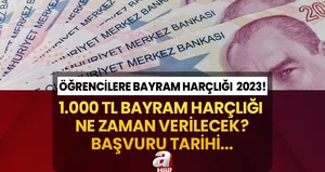 Öğrencilere 1.000 TL bayram harçlığı...