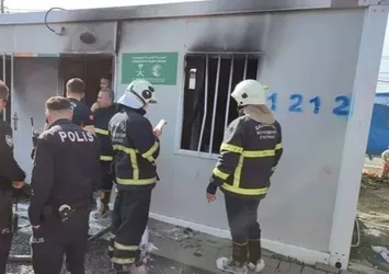 Gaziantep'te konteyner yangını korkuttu