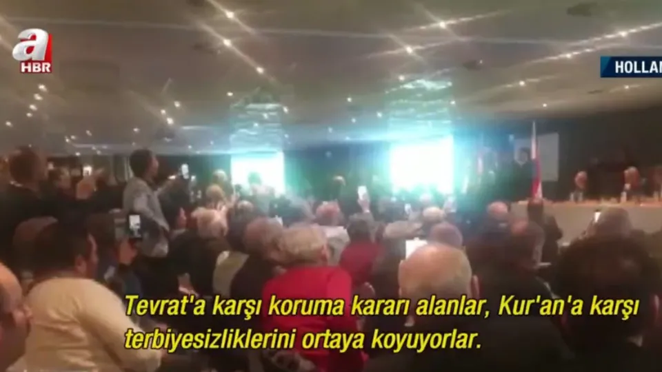 Başkan Erdoğan Hollanda’daki Türklere hitap etti: Tevrat’ı koruyanlar Kur’an’a saygısızlık etti