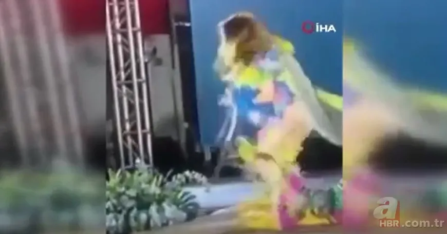 Güzellik yarışmasında Andrea Granados Victor isimli yarışmacı çarpıldı 8