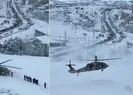 Kar İstanbul’u vurdu! Yollar kapandı hastalar için askeri helikopter devreye girdi