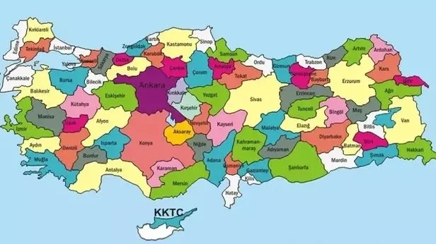 Türkiye'deki 81 ilin adında bu dört harften hangisi diğer üçünden daha az bulunur? Kim Milyoner Olmak İster 1 milyon sorusu! İllerin listesi... - 2