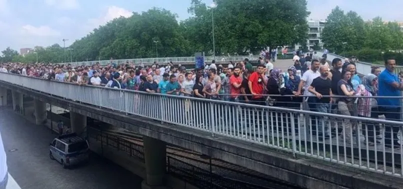 Yurt dışı seçim sandıklarına yoğun ilgi