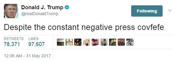 Dünya Trump'ın mesajındaki bu kelimeyi konuşuyor - 1
