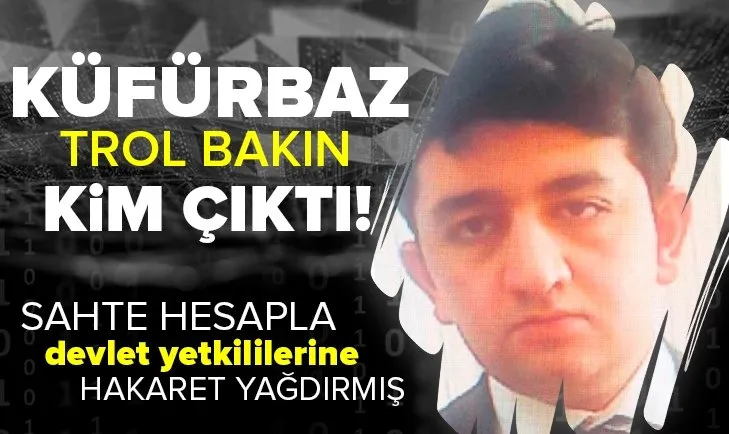 Twitter’da devlet yetkililerine hakaretler yağdıran Özcan Muhammed Gündüz bakın kim çıktı!