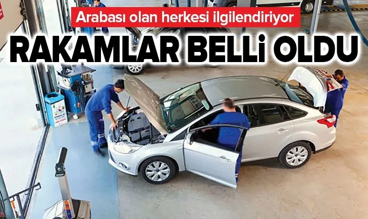 Araç muayene ücreti 2021 ne kadar | Arabası olanlar dikkat! Rakamlar belli oldu