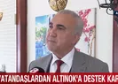 Alevi vatandaşlardan Altınok’a destek kararı