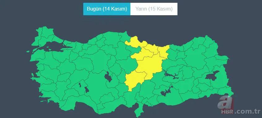 Kış yüzünü gösteriyor! Hangi şehirlere kar yağacak? MGM’den 6 ile sarı kodlu uyarı: Ordu, Giresun, Sivas… 12