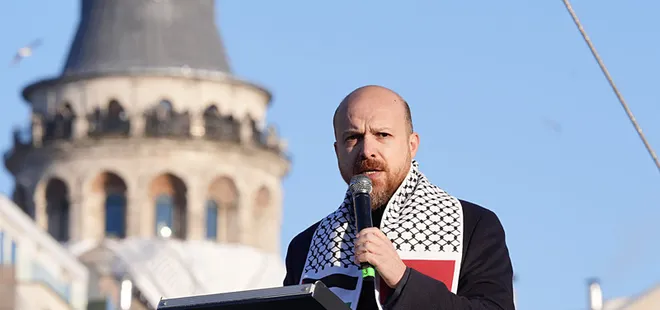Bilal Erdoğan’dan Galata’da dünyaya Gazze mesajı: Boykotla zulmün normalleşmesine dur diyeceğiz