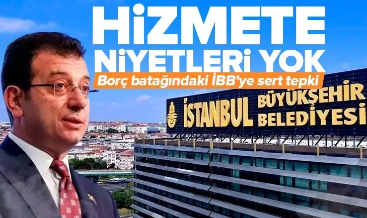 AK Parti’den İBB’yi borç batağına sokan CHP’li İmamoğlu’na sert tepki! Hayırlı bir teklif geliyorsa evet diyeceksiniz