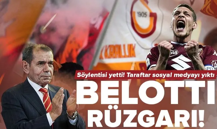 Galatasaray’da Belotti çılgınlığı! Taraftar sosyal medyayı ayağa kaldırdı! Belotti’nin eşi transfer için ateşi yaktı
