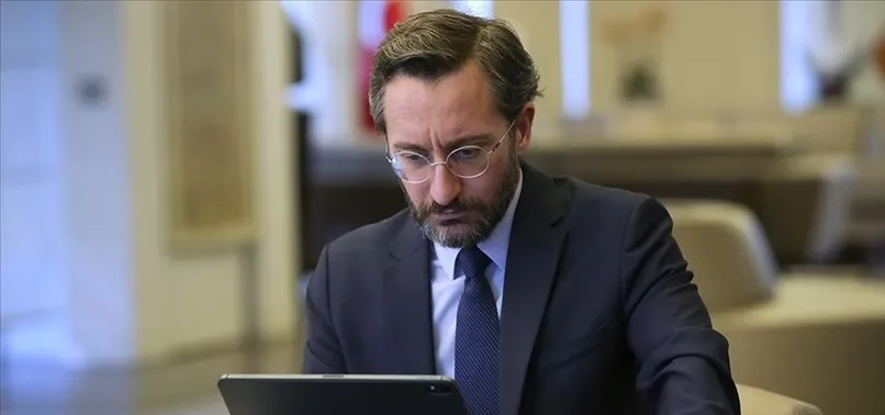 Fahrettin Altun'dan taziye mesajı