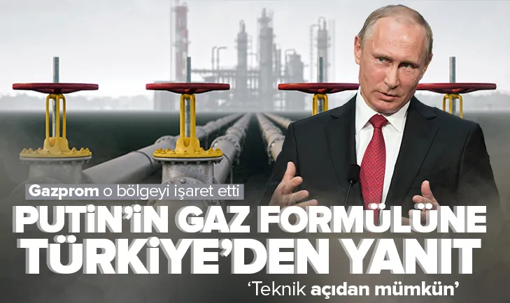 Putinden Avrupaya doğal gaz mesajı!