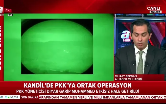 PKK’nın sözde liderlerine nokta operasyonu | Video