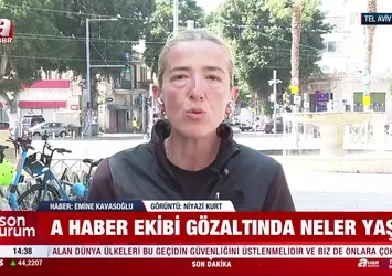 A Haber ekibine Tel Aviv'de ikinci gözaltı!