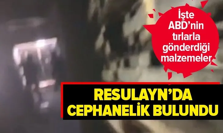 Resulayn'da cephanelik bulundu