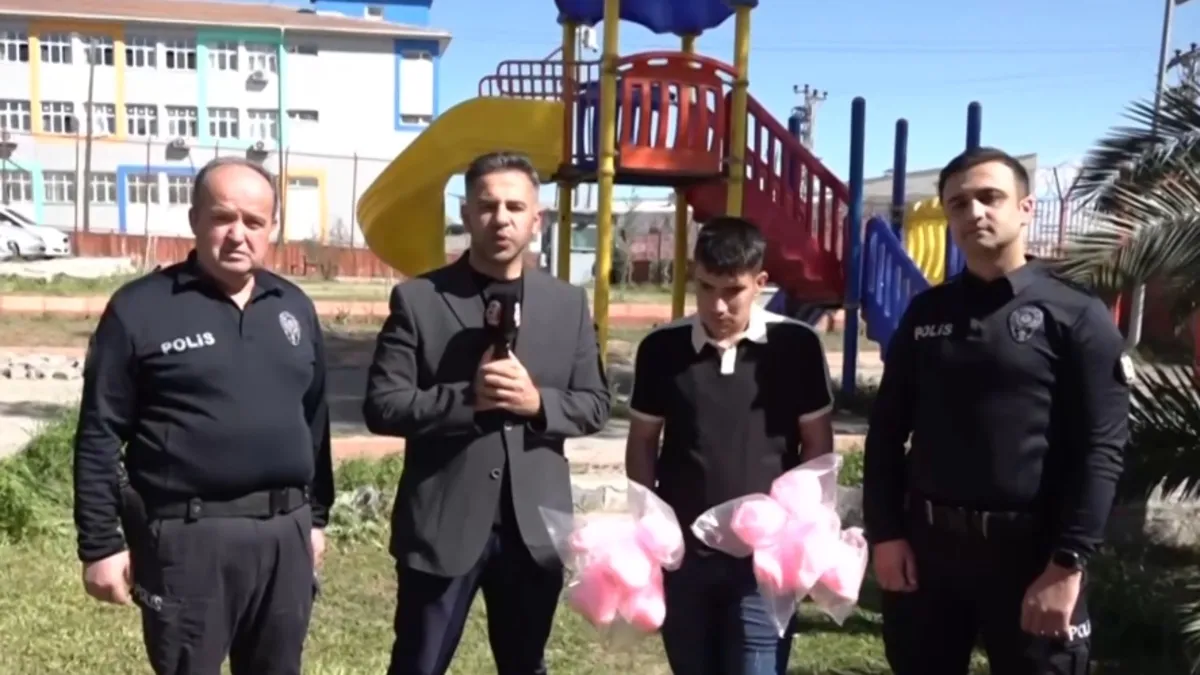 Pamuk şeker üzerinden algı operasyonu! Türkiye’nin konuştuğu polisler A Haber’de