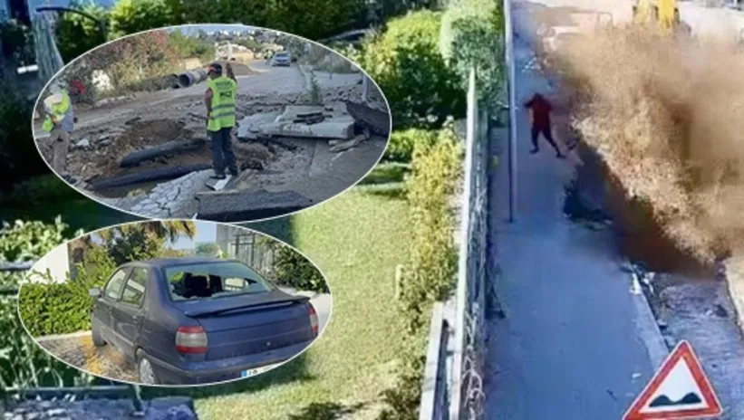 CHP’li Bodrum’un altyapı sorunu isyan ettirdi! İshale hattı patladı ortalık savaş alanına döndü