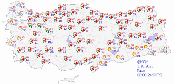 1695799442650.png Şemsiyeleri hazırlayın sağanak yağış geliyor! Günlerce sürecek! Meteoroloji'den son dakika uyarısı... - 9