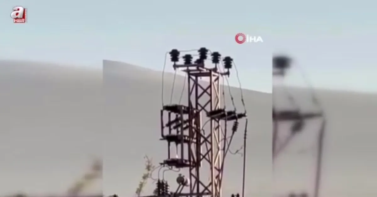 Iğdır'da elektrik trafosunda yangın paniği