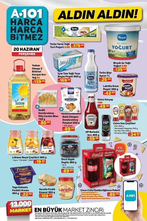 A101 20 Haziran aktüel kataloğu yayınladı! A101 haftanın uygun fiyatlı ürünlerinin tam listesi… - 7