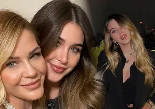 Emine Ün'ün kendisine benzeyen kızı Duru Kınay sevgilisiyle pozlar verdi