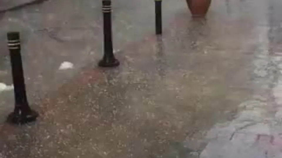 İstanbul’da dolu yağışı