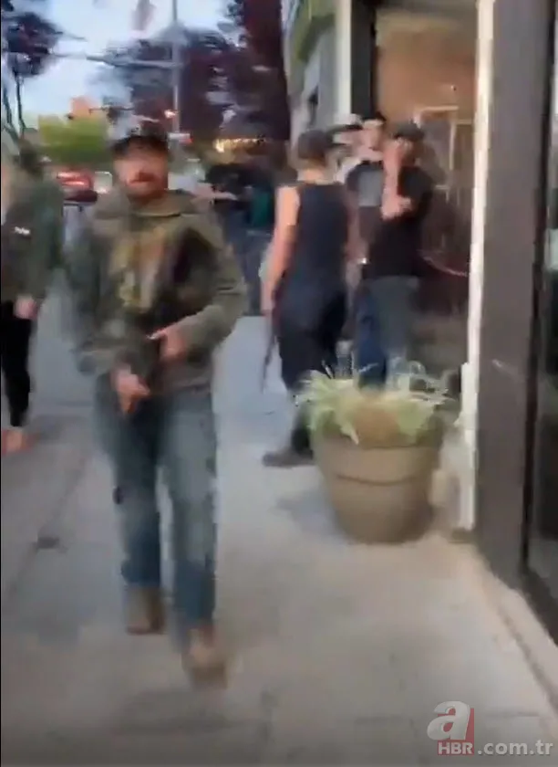 ABD'de 'iç savaşı' andıran görüntüler! Yağmaya karşı silahlı önlem... 5