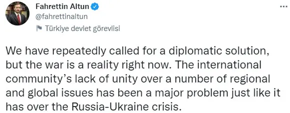 Rusya-Ukrayna müzakeresi için Türkiye’den peş peşe açıklama! Rus saldırıları derhal durdurulmalı