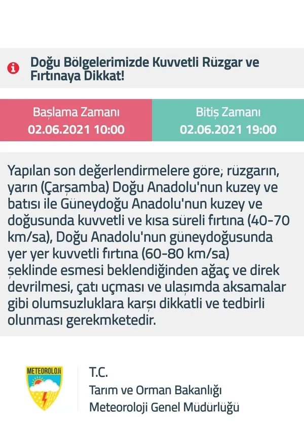1622562368601.jpg Meteoroloji'den son dakika fırtına ve sağanak yağış uyarısı! Çok sayıda ile kritik uyarı! İstanbul Ankara İzmir hava durumu - 2