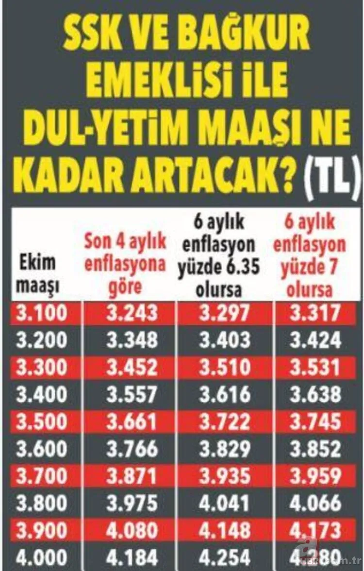 Milyonları yakından ilgilendiriyor! SSK Bağ-Kur emekli ve memur maaşı ne kadar olacak? 2021 Ocak'ta en düşük... 18