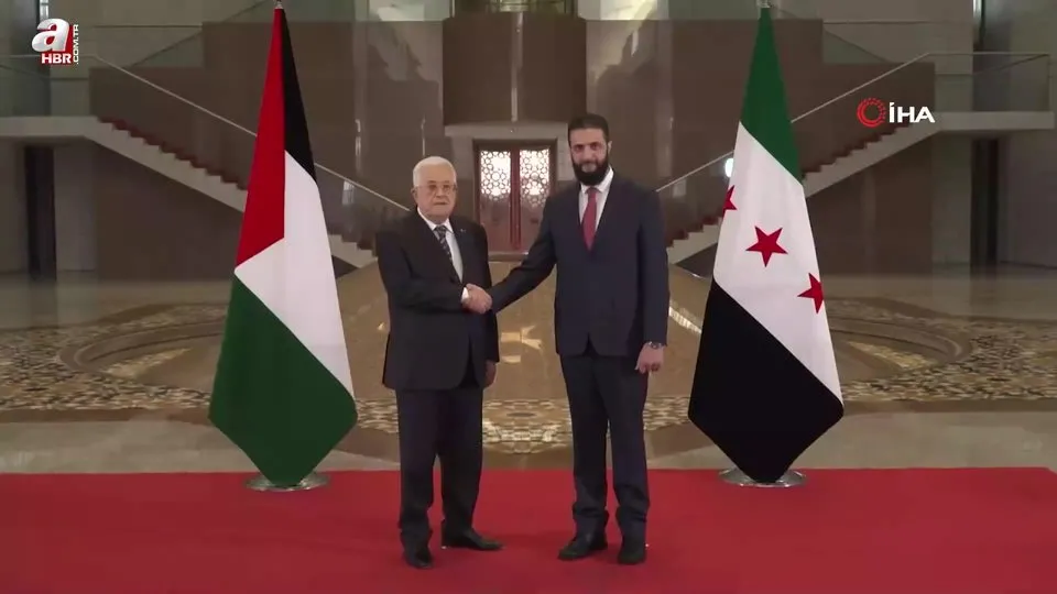 18 yıl sonra bir ilk: Abbas ve Eş-Şara Şam’da bir araya geldi