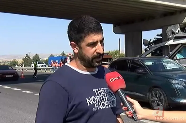 Ankara'da katliam gibi kaza! Yolcu otobüsü köprünün ayağına saplandı | Kahreden detay ortaya çıktı 6